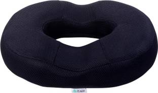 SOFTREST Premium Donut Seat/Cushion for Piles with 100% Memory Foam, Anti-Skid Memory Foam Solid Chair Pad Pack of 1