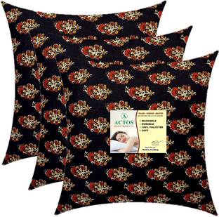 ACTOS Microfibre Cushion Pack of 3 Floral