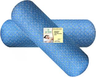 ACTOS Microfibre Bolster Pack of 2 Floral