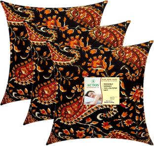 ACTOS Microfibre Cushion Pack of 3 Floral