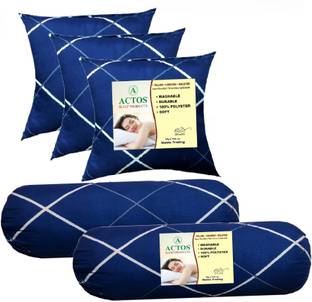 ACTOS Microfibre Bolster Pack of 5 Geometric