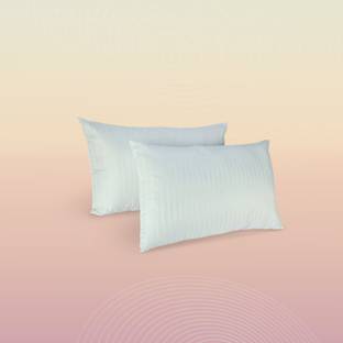 Centuary Microfibre Sleeping Pillow Pack of 2 Solid Sleepables Softy Plush Soft and cozy feel, Hypoallergenic