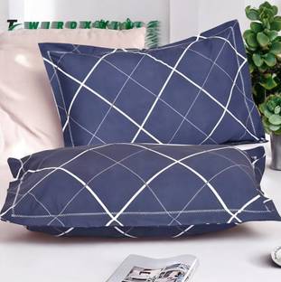 TWIROX Cotton Sleeping Pillow Pack of 2 Solid LUXURY