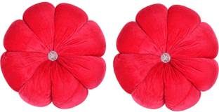 alden Microfibre Cushion Pack of 2 Solid cushion set bedroom and soffa se