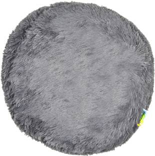 Cyuteenuts Microfibre Cushion Pack of 1 Solid