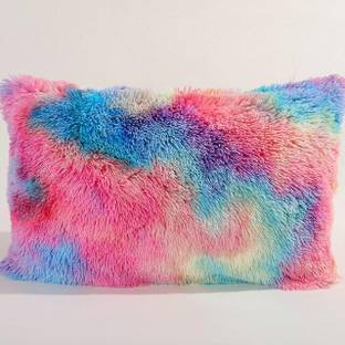 PriMaryHoMe Fur Cushions Cover