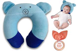 Synlark Baby Pillow Cotton Smiley Baby Pillow Pack of 1