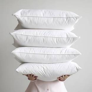 STOMIA STOMIA Microfibre Abstract Sleeping Pillow Pack of 4