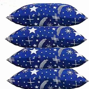 fulffystyl luxury Cotton Abstract, Solid Sleeping Pillow Pack of 4