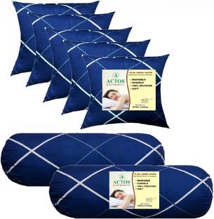 ACTOS Microfibre Bolster Pack of 7 Geometric