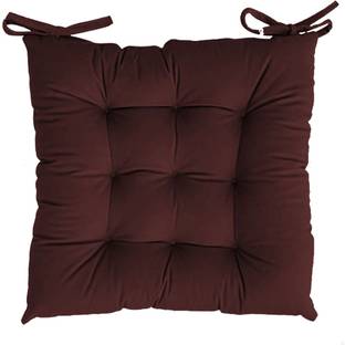 Cashmera Cotton Chair Pad Pack of 1 Solid Comfort Lux Series