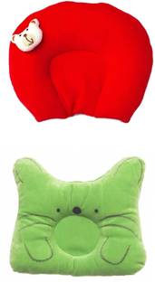 Baby Desire Mustard Seeds, Polyester Fibre Animals Baby Pillow Pack of 2