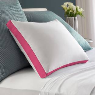 CRAZY WORLD Microfibre Sleeping Pillow Pack of 1 Solid Luxury gusset pillow