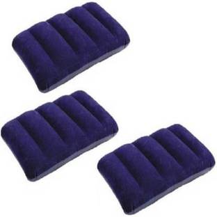 Liznoriz air pillow Air Solid Travel Pillow Pack of 3