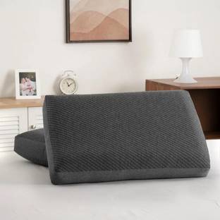 LA VERNE Luxury Memory Foam Geometric Sleeping Pillow Pack of 1