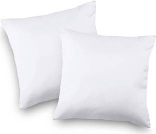 VLYSIUM PERFECT SLEEPER small cushion 12*12 inch pillow for sofa (30x30 cm) Polyester Fibre Solid Cushion Pack of 2