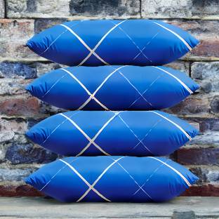 YPOLOIPO LUXURY Polyester Fibre Abstract Sleeping Pillow Pack of 4