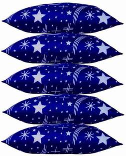 fulffystyl luxory Microfibre Solid Sleeping Pillow Pack of 5