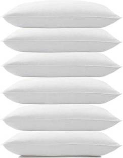 Navi collection Microfibre Solid Sleeping Pillow Pack of 6