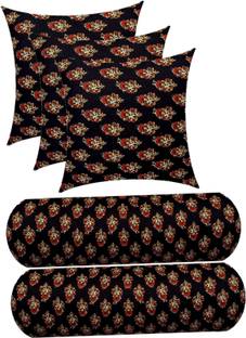 ACTOS Microfibre Sleeping Pillow Pack of 5 Floral