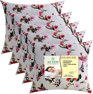 ACTOS Microfibre Cushion Pack of 5 Floral