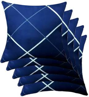 PALVIT Microfibre Cushion Pack of 5 Abstract