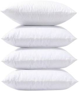 RECRON CERTIFIED Microfibre Sleeping Pillow Pack of 4 Solid