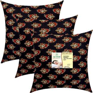 ACTOS Microfibre Cushion Pack of 3 Floral