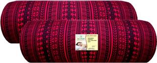 ACTOS Microfibre Bolster Pack of 2 Geometric Round