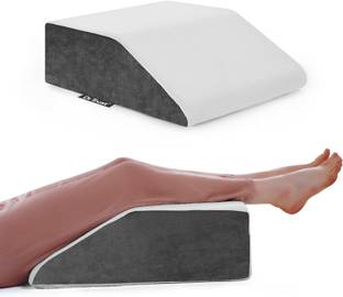 Dr Trust USA Leg Elevation Wedge Back Pain Relief Post Surgery Cushion Support-363 Memory Foam Solid Orthopaedic Pillow Pack of 1