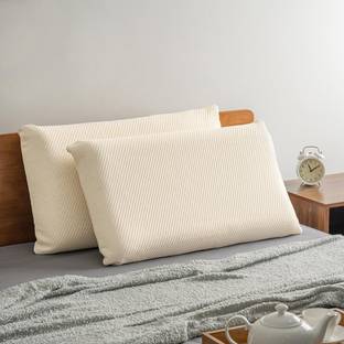 Wakefit Latex Solid Sleeping Pillow Pack of 2