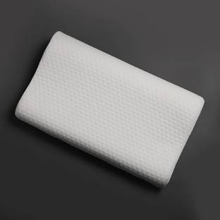 manshav Memory Foam Solid Orthopaedic Pillow Pack of 2