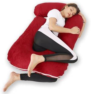 SIROKI BOND Microfibre Pregnancy Pillow Pack of 1 Solid