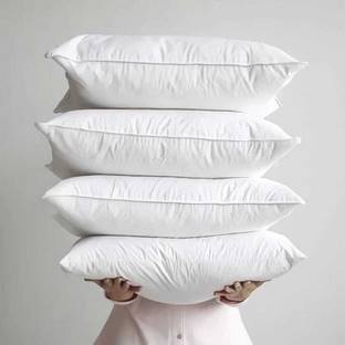 TWIROX Cotton Abstract Sleeping Pillow Pack of 4