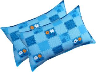 flamo Organic Ilavam Panju Kapok Semal Silk Cotton Floral Sleeping Pillow Pack of 2