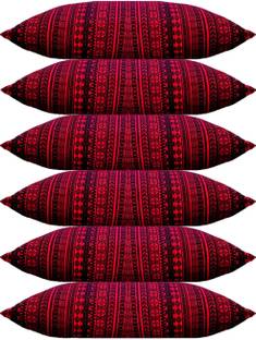 ACTOS Microfibre Sleeping Pillow Pack of 6 Geometric