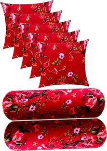 ACTOS Microfibre Sleeping Pillow Pack of 7 Floral