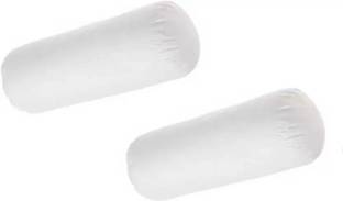 SANJU BROTHER Microfibre Bolster Pack of 2 Solid LUXORY