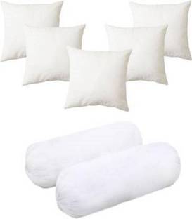 BOUGEONS 2 Bolester 5 Cushion Microfibre Stripes Bolster Pack of 7