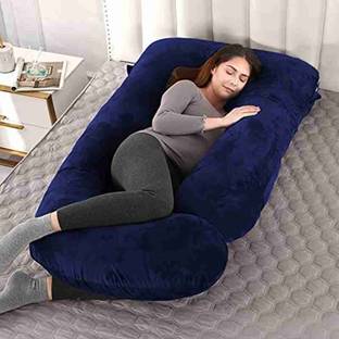 JOXMAN Pregnancy pillow Polyester Fibre Solid Pregnancy Pillow Pack of 1