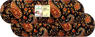 ACTOS Microfibre Floral Bolster Pack of 2