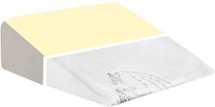 The White Willow Bed Wedge Pillow For Leg Elevation Standard Size High Height 18"L x 18"W x 12"H Memory Foam Solid Orthopaedic Pillow Pack of 1