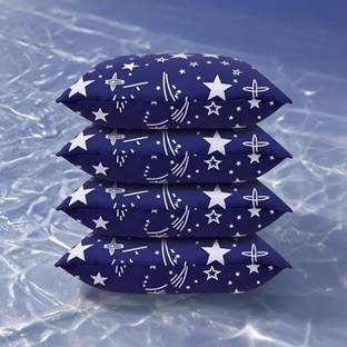 SOFT SNOOZE Luxury Microfibre Abstract Sleeping Pillow Pack of 4