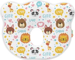 Oyo Baby Memory Foam Baby Pillow Pack of 1 Animals Memory Foam Pillow For Kids For Extra Neck Support