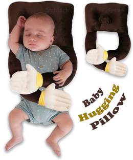 Synlark Pillow Cotton Solid Baby Pillow Pack of 1