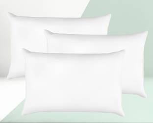 NH10 DESIGNS Microfiber Filled Polyester (12X18)inch Pillow Cushion Filler 12x18inFLR VP3 Microfibre Solid Cushion Pack of 3