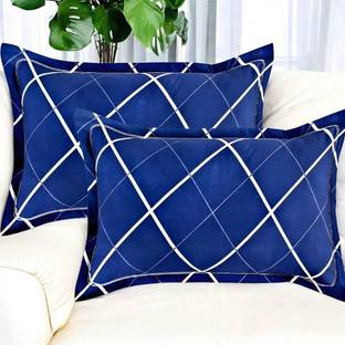 GZZZSD LUXURY Microfibre Solid Chair Pad Pack of 2