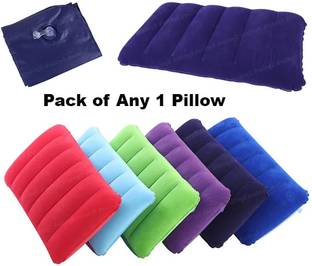 Synlark Inflatable pillow Air Stripes Travel Pillow Pack of 1