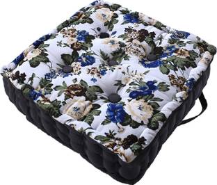 KUBER INDUSTRIES Microfibre Floral Chair Pad Pack of 1