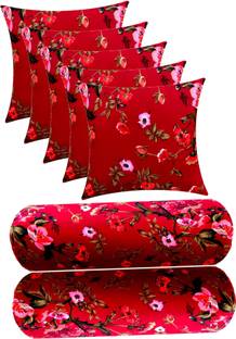 ACTOS Microfibre Cushion Pack of 7 Floral
